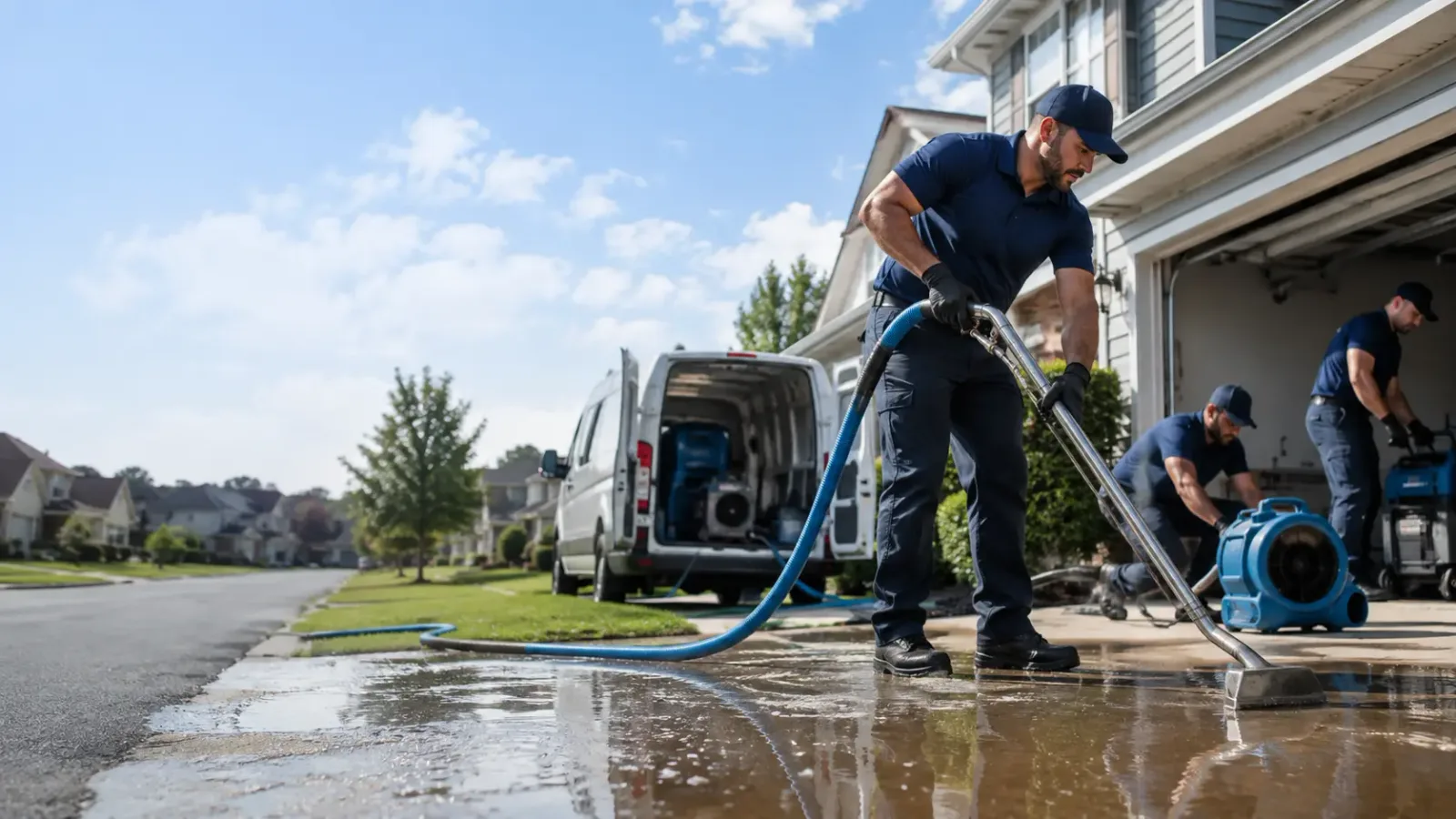 Flood Damage Restoration in Blue Hill, NE
